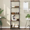 Image de vidaXL BibliothÃ¨que chÃªne fumÃ© 50x33x153 cm bois d'ingÃ©nierie