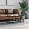 Image de vidaXL Table basse chÃªne marron 100x50,5x40 cm bois d'ingÃ©nierie
