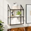 Image de Vidaxl ÃtagÃ¨re Murale 3 Niveaux ChÃªne Sonoma 60x21x78,5 Cm