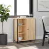 Image de vidaXL Buffet chÃªne sonoma 70x30x80 cm bois d'ingÃ©nierie