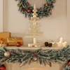 Image de vidaXL Arbre de NoÃ«l en bois pour dÃ©coration 60 cm bois massif de pin