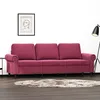 Image de vidaXL CanapÃ© Ã  3 places Rouge bordeaux 180 cm Velours