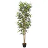 Image de vidaXL Bambou artificiel 552 feuilles 120 cm vert
