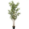 Image de vidaXL Bambou artificiel 1380 feuilles 200 cm vert