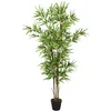 Image de vidaXL Bambou artificiel 1288 feuilles 180 cm vert