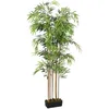Image de vidaXL Bambou artificiel 1605 feuilles 180 cm vert