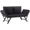 Image de vidaXL Fauteuil Rouge bordeaux 60 cm Similicuir