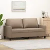 Image de Vidaxl CanapÃ© Ã 2 Places Cappuccino 140 Cm Similicuir