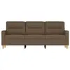 Image de Canapés 3 places VidaXL  Canapé 3 places  Marron 180 cm Tissu P31600568