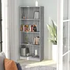 Image de vidaXL Cadre de lit tÃªte de lit et pied de lit chÃªne brun 140x190 cm