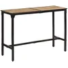Image de vidaXL Table de bar 150x55x107 cm bois de manguier massif brut