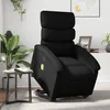 Image de vidaXL Fauteuil inclinable de massage Ã©lectrique noir similicuir