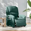 Image de vidaXL Fauteuil inclinable Ã©lectrique vert foncÃ© velours