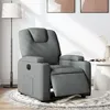 Image de vidaXL Fauteuil inclinable Ã©lectrique Gris foncÃ© Tissu