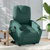 Image de vidaXL Fauteuil inclinable Ã©lectrique vert foncÃ© tissu