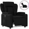 Image de vidaXL Fauteuil inclinable Ã©lectrique Noir Similicuir