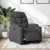 Image de vidaXL Fauteuil inclinable Ã©lectrique Noir Tissu