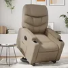 Image de Vidaxl Fauteuil Inclinable Ãlectrique Cappuccino Similicuir