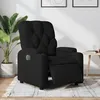 Image de vidaXL Fauteuil inclinable Ã©lectrique Noir Tissu