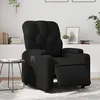 Image de vidaXL Fauteuil inclinable Ã©lectrique Noir Similicuir