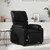 Image de vidaXL Fauteuil inclinable Ã©lectrique Noir Similicuir