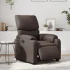 Image de vidaXL Fauteuil inclinable Ã©lectrique Marron Similicuir