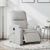 Image de vidaXL Fauteuil inclinable de massage Ã©lectrique gris clair