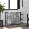 Image de vidaXL Buffet sonoma gris 102x32x73,5 cm bois d'ingÃ©nierie