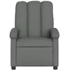 Image de Fauteuils VidaXL  Fauteuil inclinable  Gris foncé Tissu P31599958