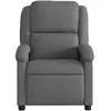 Image de Fauteuils VidaXL  Fauteuil  de massage inclinable gris en tissu P31599956