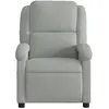 Image de Fauteuils VidaXL  Fauteuil  Inclinable Électrique Gris en Cuir P31599891