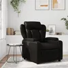 Image de vidaXL Fauteuil inclinable Noir Similicuir