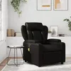 Image de vidaXL Fauteuil de massage inclinable Noir Similicuir