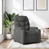 Image de vidaXL Fauteuil inclinable Gris foncÃ© Tissu