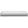 Image de Matelas VidaXL  Matelas  à ressorts bonnell moyen 120x200 cm blanc P31600051