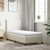 Image de vidaXL Matelas en mousse moyennement doux 80x200 cm