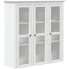 Image de vidaXL Buffet BODO blanc 115,5x43x200,5 cm bois massif de pin