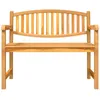 Image de Vidaxl Ensemble Ã DÃ®ner De Jardin 4 Pcs Bois De Teck Massif