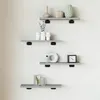 Image de vidaXL ÃtagÃ¨res murales 4 pcs sonoma gris 40x10x1,5 cm bois ingÃ©nierie