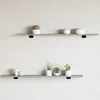 Image de vidaXL ÃtagÃ¨res murales 4 pcs sonoma gris 100x10x1,5cm bois ingÃ©nierie