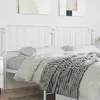 Image de vidaXL TÃªte de lit mÃ©tal blanc 193 cm