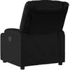 Image de vidaXL Fauteuil de massage inclinable Ã©lectrique noir similicuir