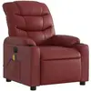 Image de Fauteuils VidaXL  Fauteuil  de massage inclinable électrique rouge bordeaux P31599690