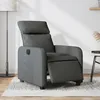 Image de vidaXL Fauteuil inclinable Ã©lectrique Gris foncÃ© Tissu