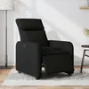 Image de vidaXL Fauteuil inclinable Ã©lectrique Noir Tissu