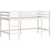 Image de vidaXL Lit mezzanine enfants Ã©chelle 90x190 cm bois pin massif