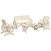 Image de Vidaxl Salon De Jardin 4 Pcs Bois De Sapin Massif