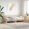 Image de vidaXL Lit coulissant sans matelas 2x(80x200) cm Bois massif