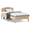 Image de vidaXL Cadre de lit avec tÃªte de lit 75x190 cm bois de pin massif