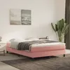 Image de vidaXL Cadre de lit avec tÃªte de lit et LED noir 200x200 cm